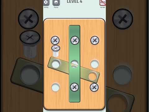 nuts and bolts mobile Android puzzle gameplay level 4 #game #shorts #trending - YouTube
