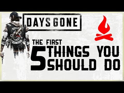 5 THINGS YOU SHOULD DO RIGHT AT THE BEGINNING OF DAYS GONE! TIPS TO GET CREDITS XP AND TRUST FAST