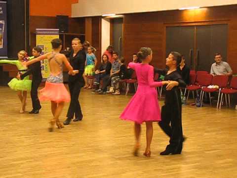 10.10.2015 Blanenský Danza Cup - Jun I D lat rumba - semifinále