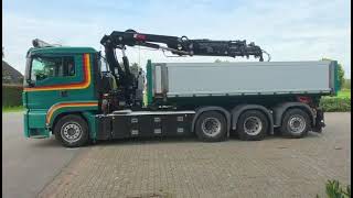 MAN TGS 35.500 8x4 CRANE/CONTAINER/TIPPER!! REMOTE CONTROL! cable system truck | Image 4 - Autoline