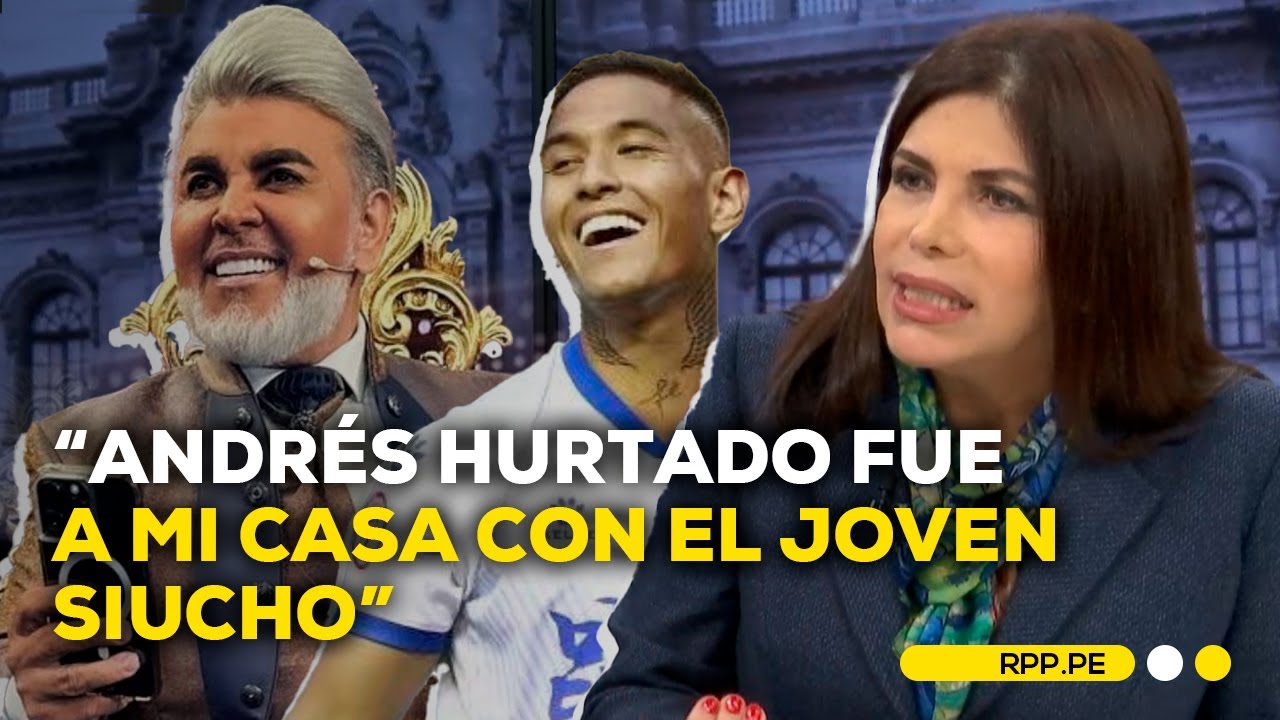 Roxana del Águila explica su vínculo con Andrés Hurtado y los Siucho #LASCOSASRPP | ENTREVISTA
