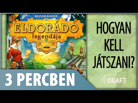 3 Percben // Az Eldorádó Legendája Játékszabályainak Alapjai - :: DRAFT :: Társasjáték vlog