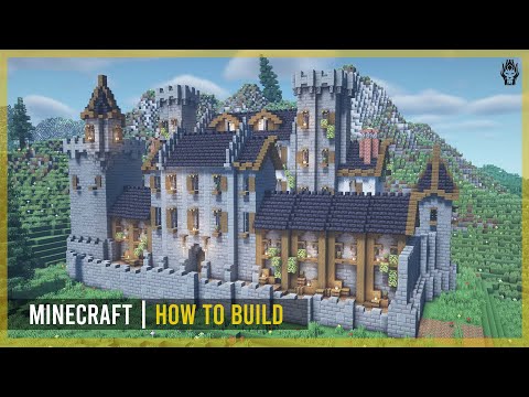 LionCheater - Minecraft How to Build a Medieval Manor (Tutorial)