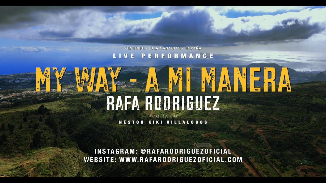 My way / A mi manera (Rafa Rodríguez Cover)  Live Performance