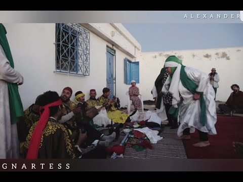 Gnawa Lila : Reportage Trance Gnawa Màalam Mqadma Derdba🎵Video#Alexander/Music Of Morocco.