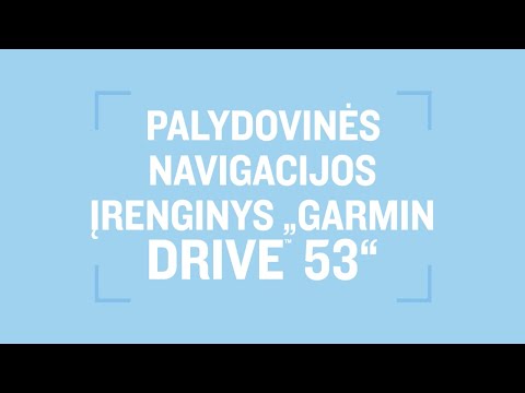 Palydovinės navigacijos įrenginys „Garmin Drive™ 53“ | „Garmin“