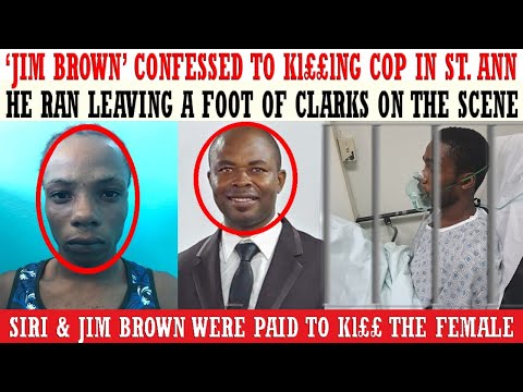 Oshane JIM BROWN Davis Confessed To Kl££lNG Cons Ricardo Fairclough & Injuring Lady In St. Ann's Bay