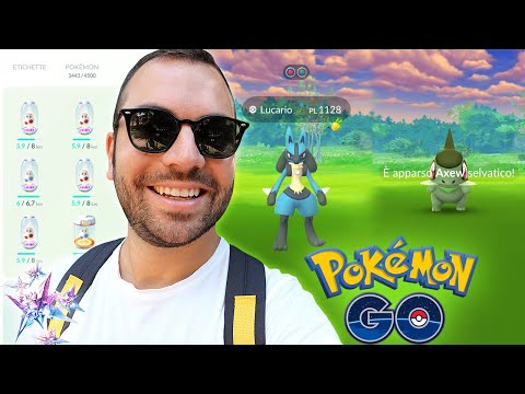 I caught Lucario and Axew, hatched 12 10-12 km Eggs, and completed the Level 48 Challenge! - Poké...