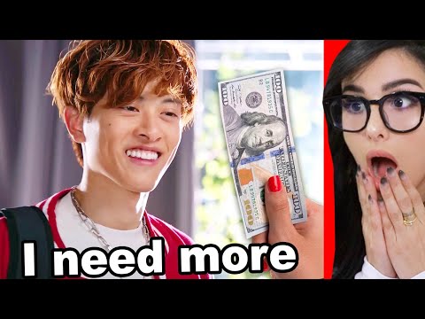 this guy uses his girlfriend for money