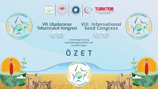 8. ULUSLARARASI TOHUMCULUK KONGRESİ -ÖZET-