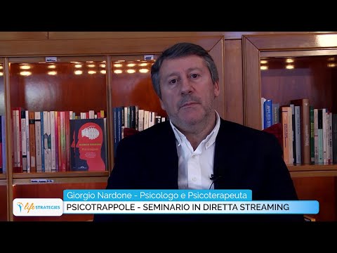 Giorgio Nardone presenta il seminario Psicotrappole