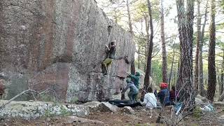 Video thumbnail of Voda, Voda los mi ziegen, 7a. Albarracín