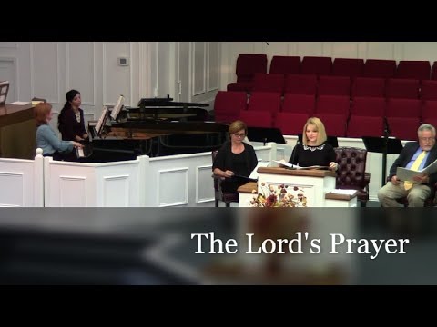 The Lord's Prayer ~ Matthew 6:9-13