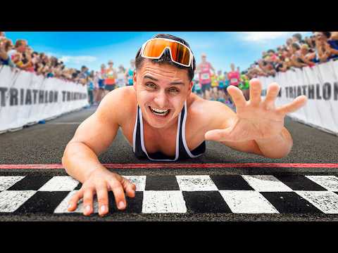 Schaffe ich einen TRIATHLON OHNE VORBEREITUNG? I Selbstexperiment