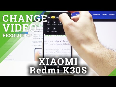 How to Change Video Resolution in XIAOMI Redmi K30S