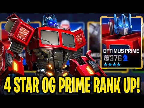 4 STAR OG OPTIMUS PRIME RANK UP! - Transformers Forged To Fight