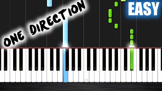 One Direction - Night Changes - EASY Piano Tutorial by PlutaX