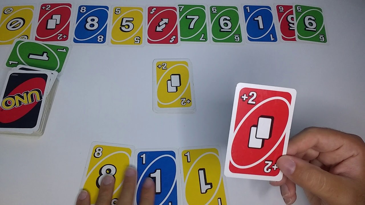 Jogando UNO (Para 2 Pessoas)