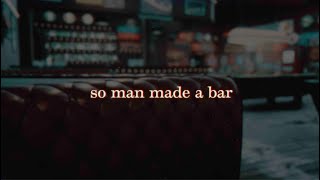 Morgan Wallen - Man Made A Bar (Lyric Video)
