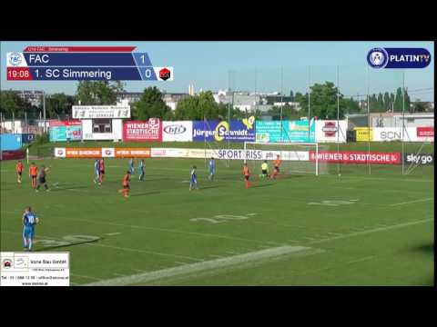 U14 FAC : Simmering - Highlight  (1. Halbzeit / 19:10) am 07.06.2016 18:20