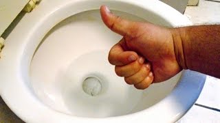 How To REMOVE Hard Water Stains From Your Toilet Bowl