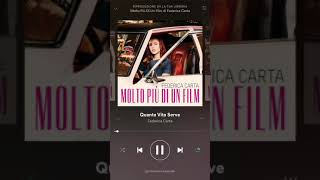 Federica Carta- Quanta Vita Serve
