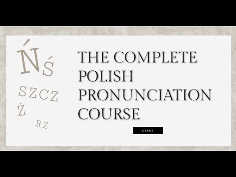 Polish pronunciation course: practice