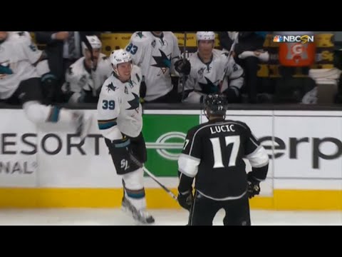 Milan Lucic Goes After Couture Following Hit (10/7/15)