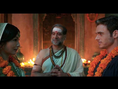 sersi and ikaris wedding scene | eternal marriage scene | eternals marriage scene |