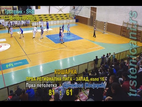 KK Prva petoletka - KK Crnokosa 81:61; 13. feb 2016.