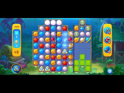 Fishdom level 7954 no boosters フィッシュダム