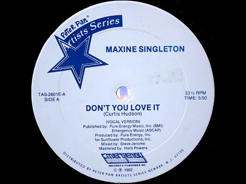 Maxine Singleton / You Can't Run From Love (US 12`Club Mix Special Version) 1982