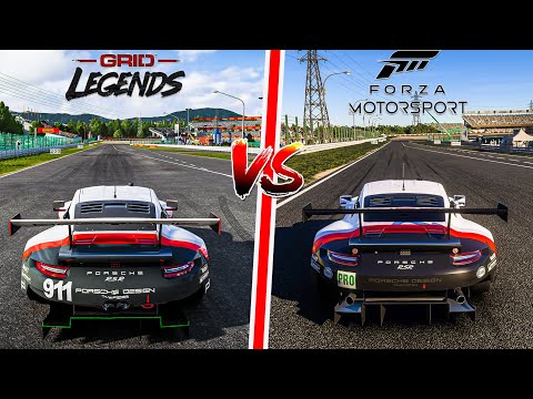 FORZA MOTORSPORT 8 VS GRID LEGENDS GRAPHICS COMPARSION PS5 VS XBOXseriesX 4K60FPS