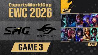【EWC/EsportsWorldCup】SHG VS TSW GAME3【SHG Evi】