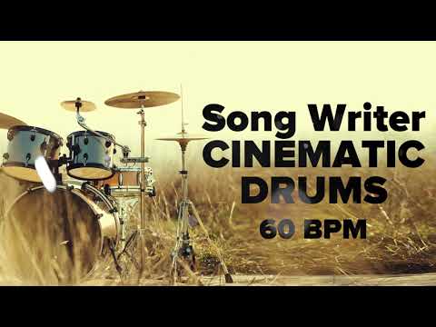 Cinematic DRUMS 60 BPM | Song Writer | MEDITATION METRONOME
