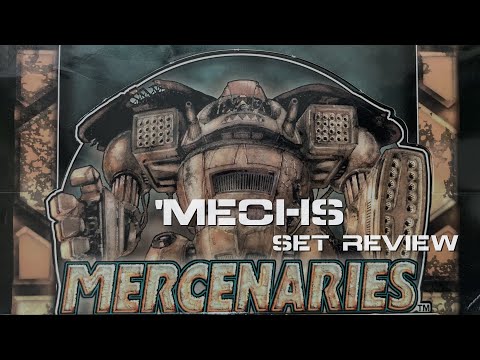 Battletech TCG | Mercenaries Set Review (Part 3 of 3, 'Mechs)