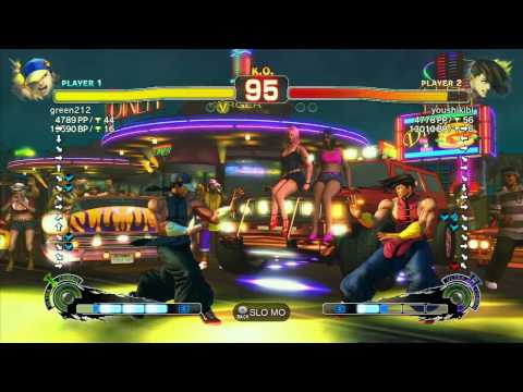 SSF4 AE: Momochi (Yun) vs youshikibi (Yang) - Ranked Match (720p HD)