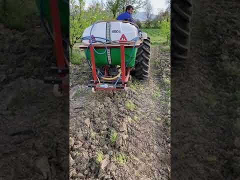 NANO OT İLAÇLAMA APARATI İLE MEYVE BAHÇESİ OT İLAÇLAMA