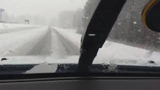 Mid-day Conditions Pinehurst to Carthage- Snow Patrol 2 Sandhills Sentinel