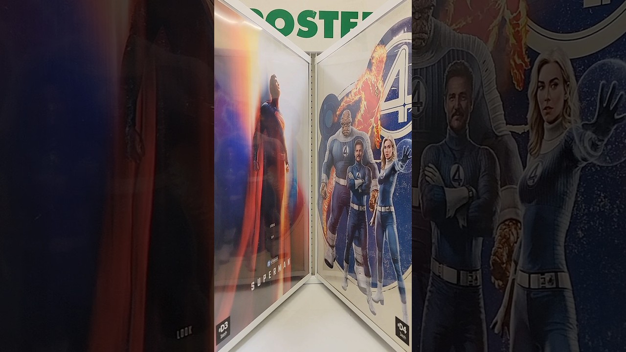 Some Cool Pop Culture Posters For $5 At Dollar Tree #shorts