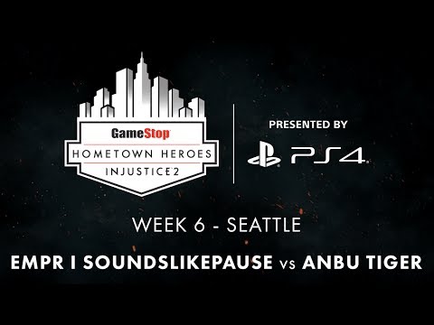 Injustice 2 - EMPR I Soundslikepause vs ANBU I Tiger - GameStop Hometown Heroes Week 6