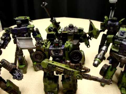 CUSTOM G1 DEVASTATOR Part 2: EmGo's Transformers Reviews 'N Stuff