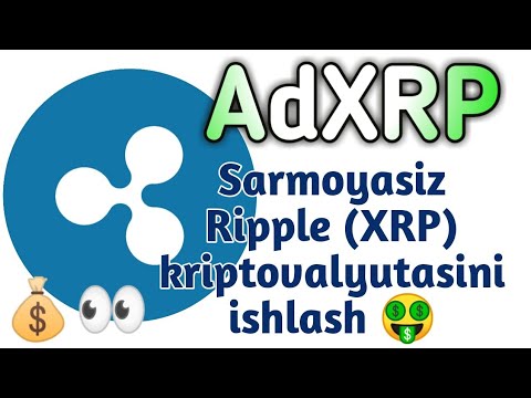 AdXRP / SARMOYASIZ RIPPLE ISHLASH 💰