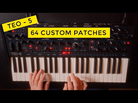 Oberheim TEO-5 — 64 Presets | Full Sound Demo [NO TALKING]