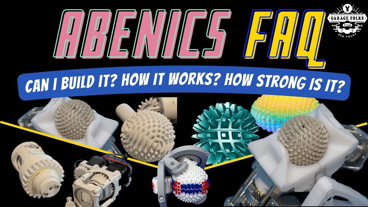 ABENICS FAQ: Can I Build It? How It Works? How Strong Is It? #abenics #sphericalgear