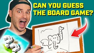 Can You Draw Board Games Without Blinking For A Mystery Prize?