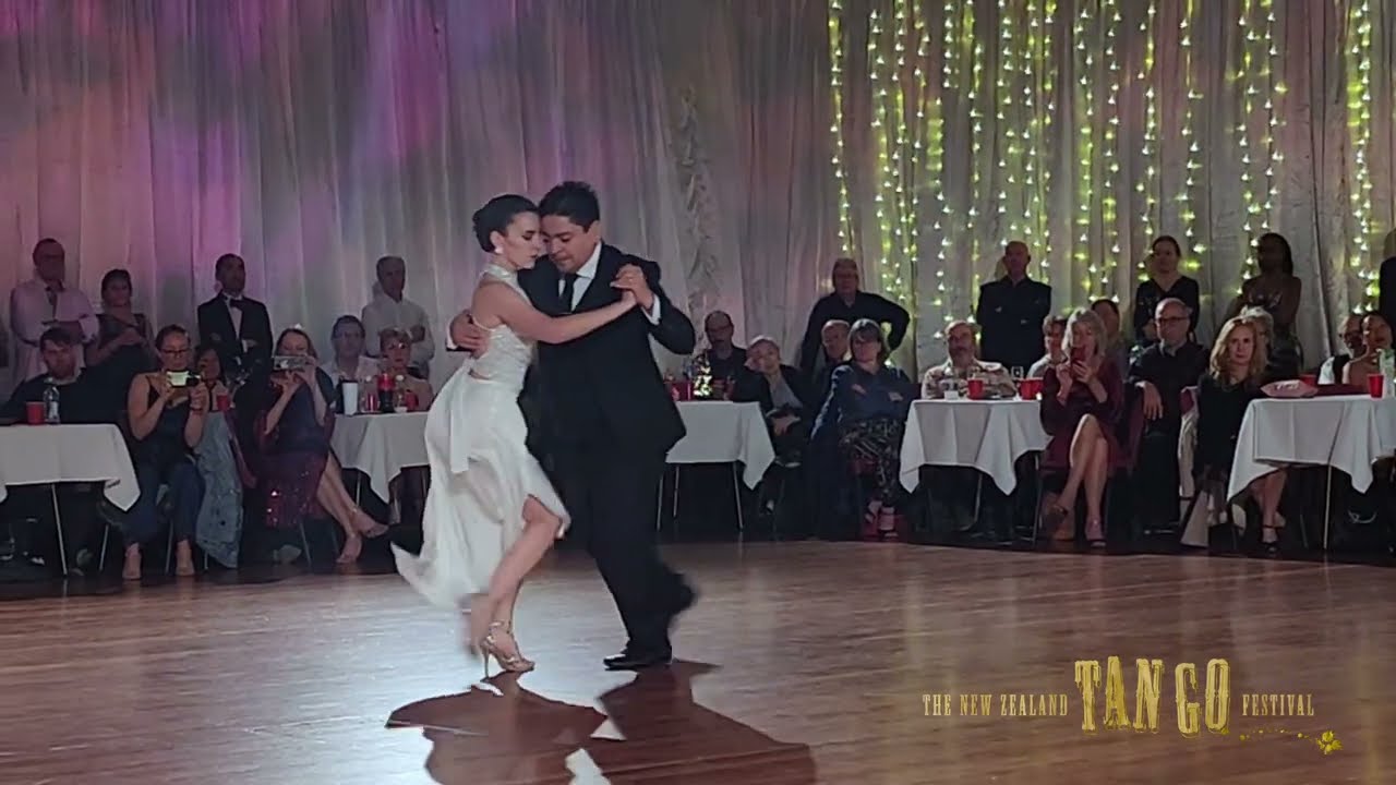 Video thumbnail for Carlitos Espinoza & Agustina Piaggio - 1 at The New Zealand Tango Festival 2024