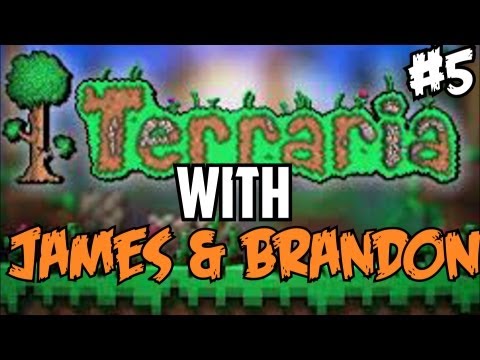 DROPPING BOMBS (Terraria w/ James & Brandon)
