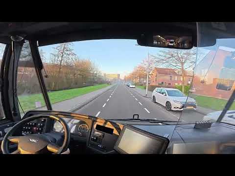 BUS DRIVER POV :  ( Qbuzz Line: 3) Gouda plaswijck - Gouda goverwelle   2025
