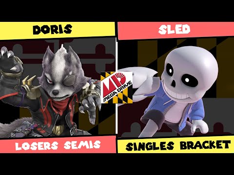 MDIYH #45: Doris (Wolf) Vs Sled (Mii Gunner) Losers Semis SSBU